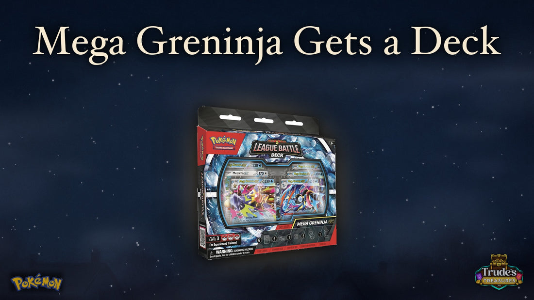 Mega Greninja ex Is Getting Its Own League Battle Deck!