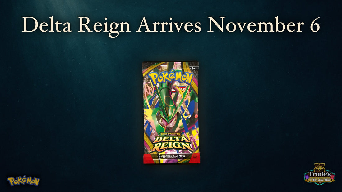 Delta Reign Is Official: Mega Rayquaza ex Descends November 6