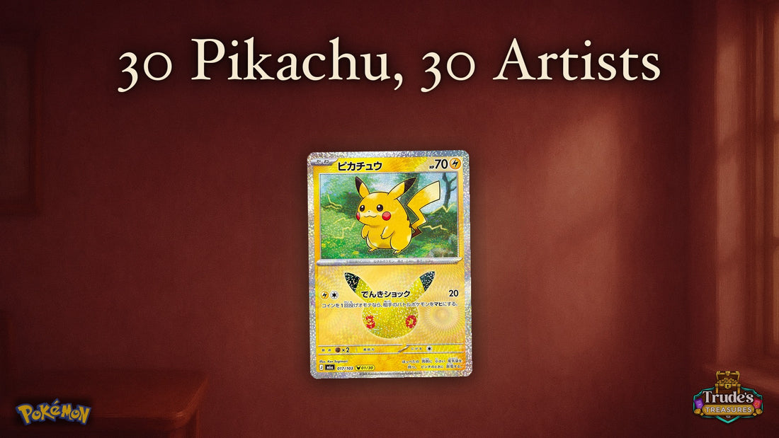 30 Pikachu, 30 Artists: Japan's 30th Celebration Set List Is Here