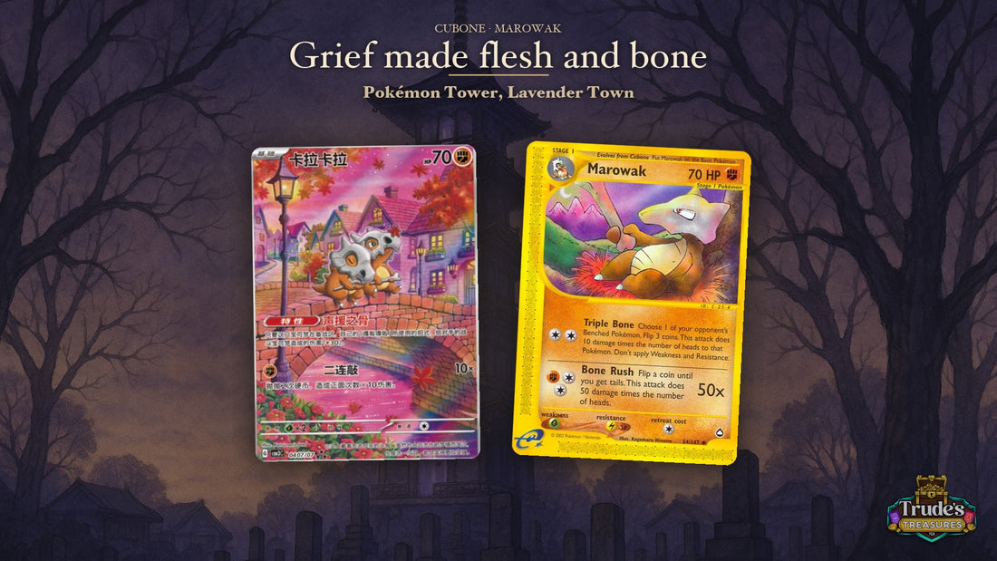 Cubone and Marowak: The Grief Behind Pokémon Tower's Haunting