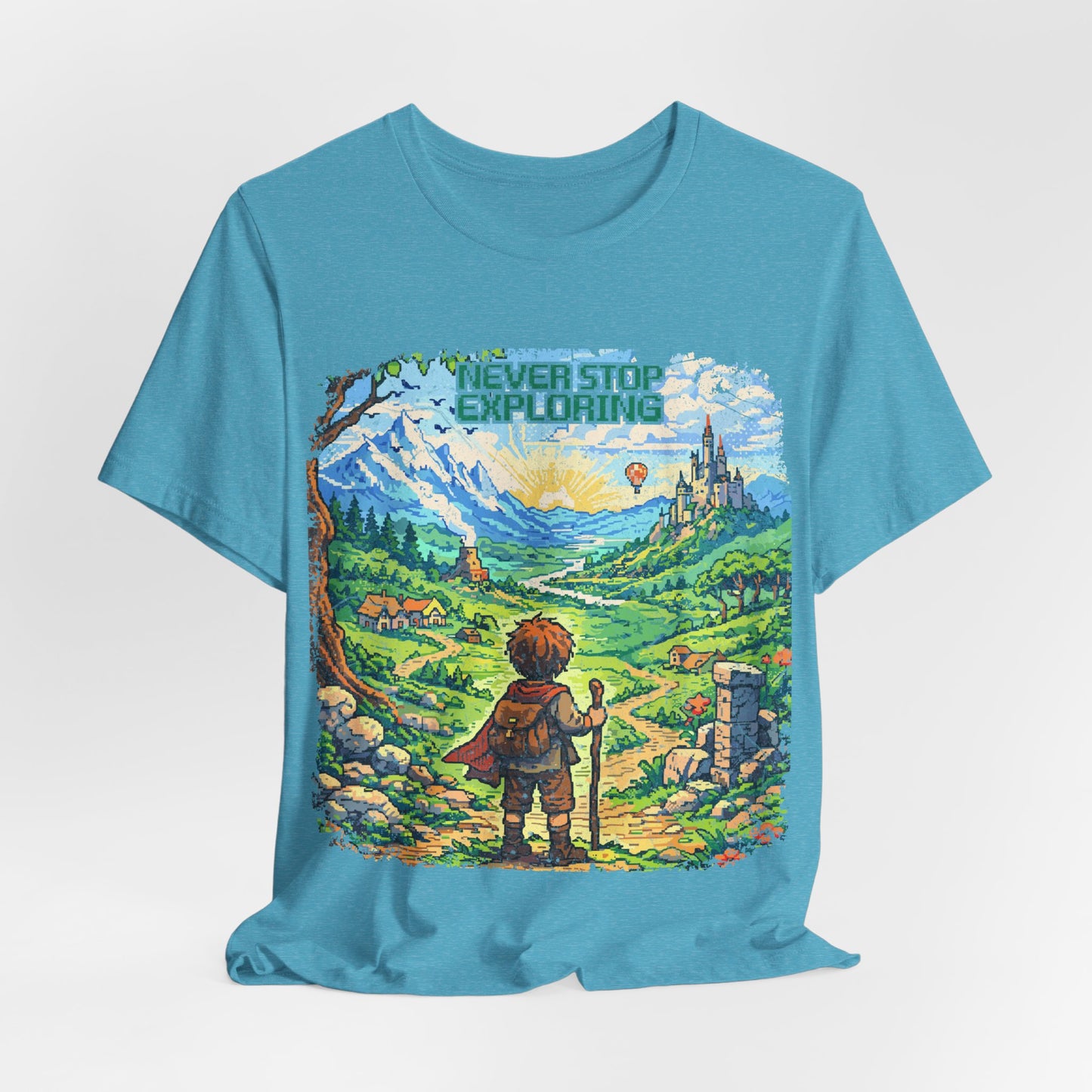 "Never Stop Exploring" Tee