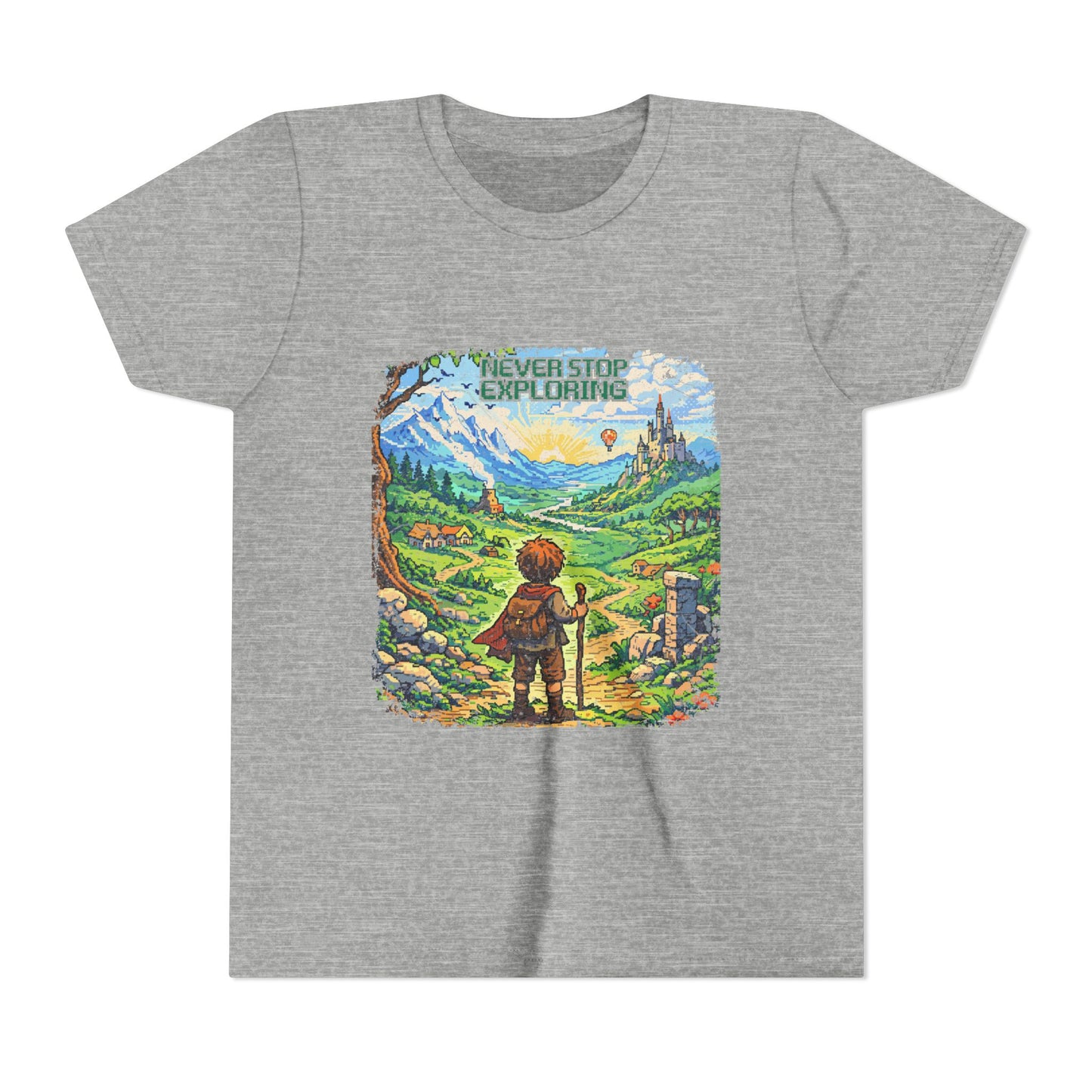 "Never Stop Exploring" Youth Tee