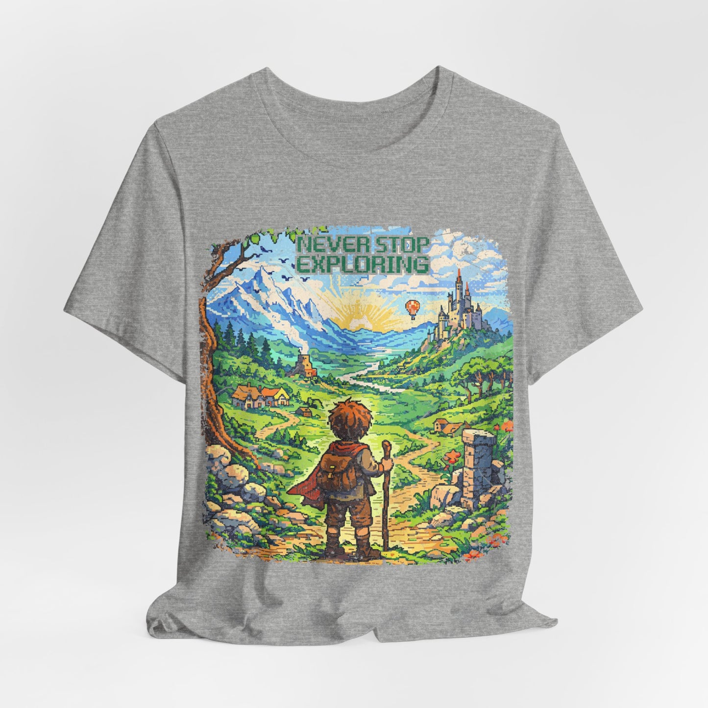 "Never Stop Exploring" Tee
