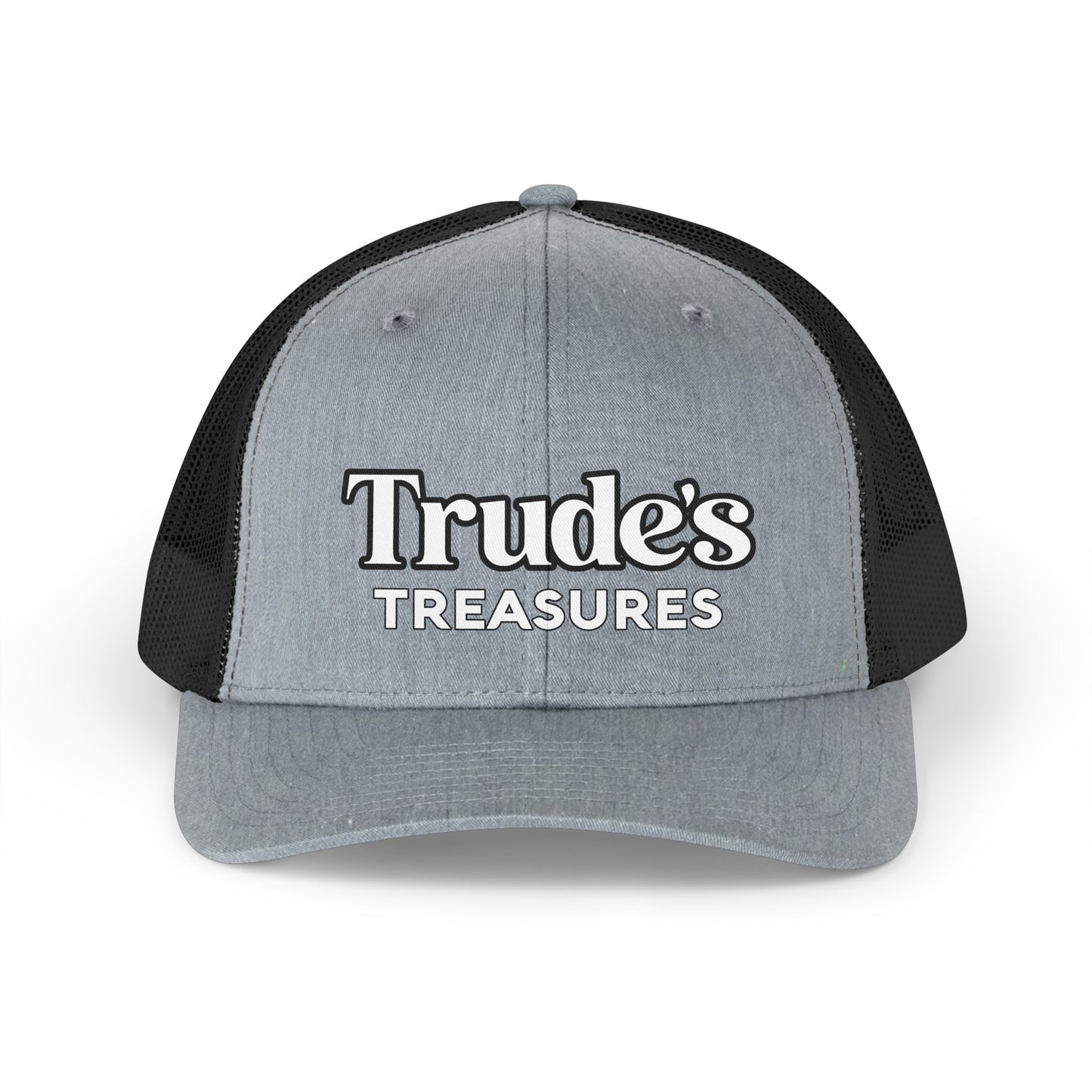 Trude's Treasures Embroidered Trucker Snapback