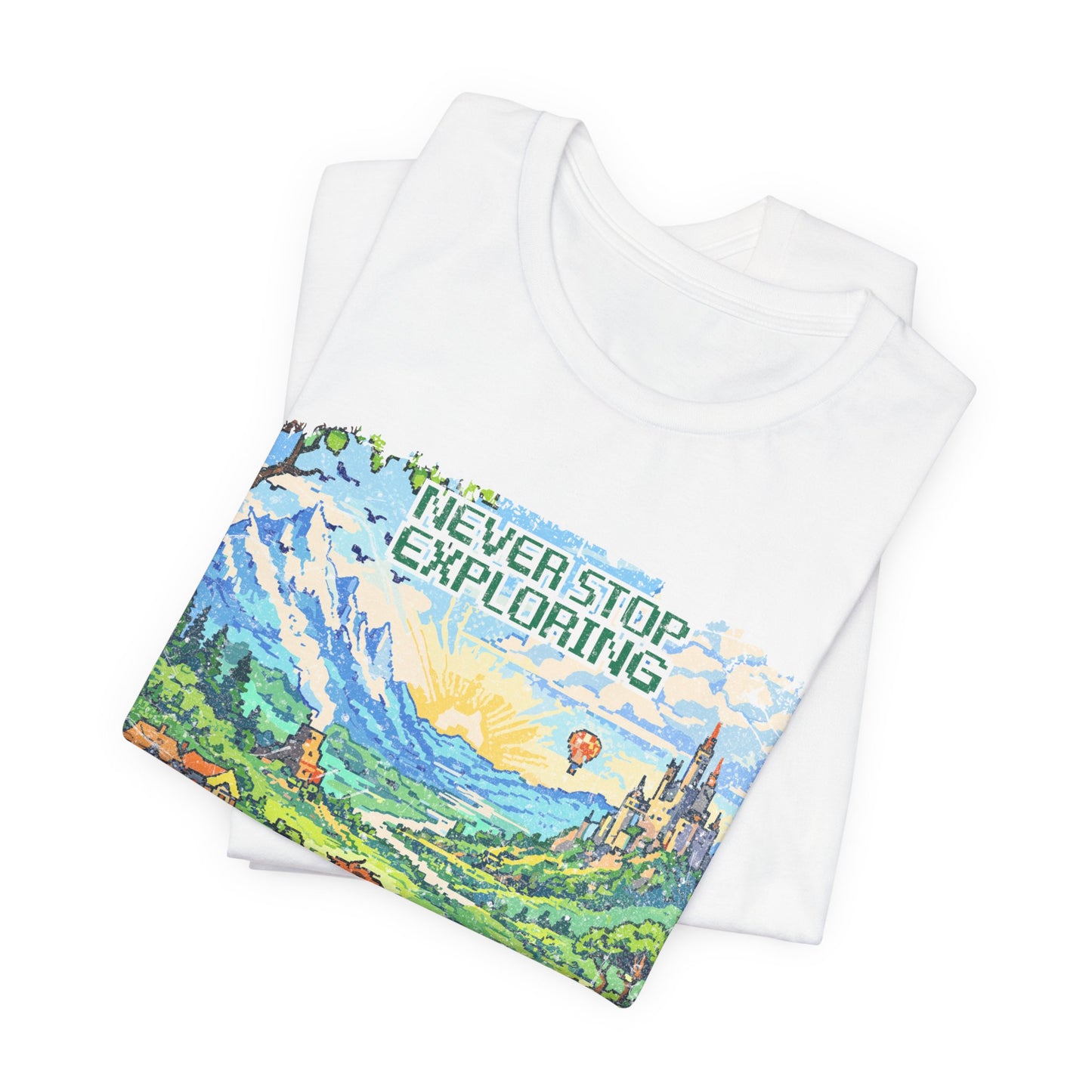 "Never Stop Exploring" Tee
