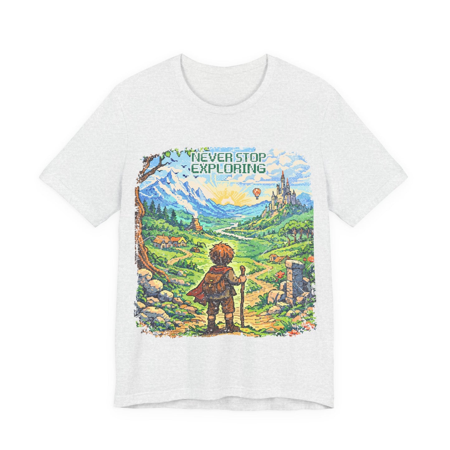 "Never Stop Exploring" Tee