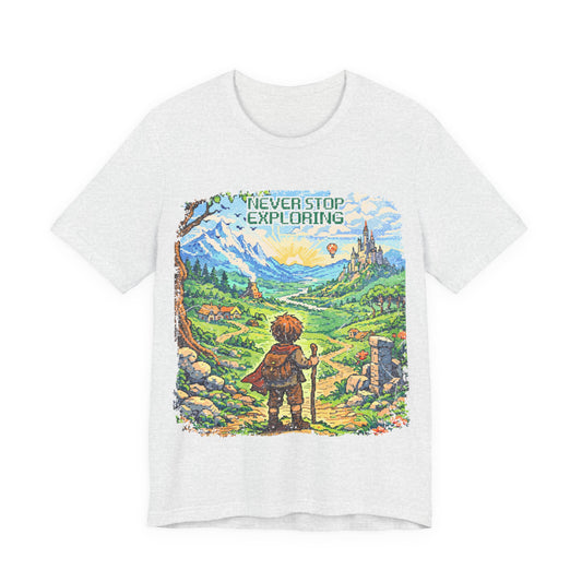 "Never Stop Exploring" Tee