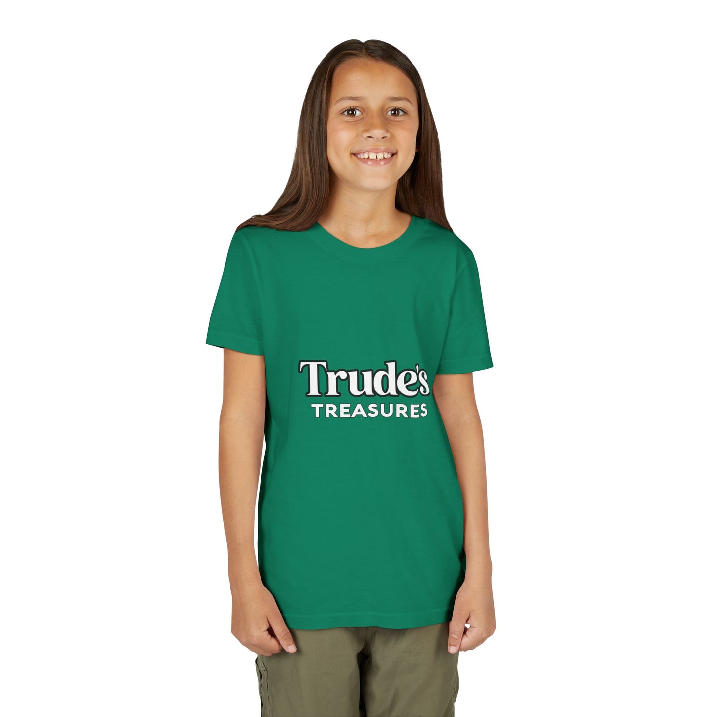 Trude's Treasures Youth Wordmark Tee