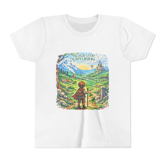 "Never Stop Exploring" Youth Tee