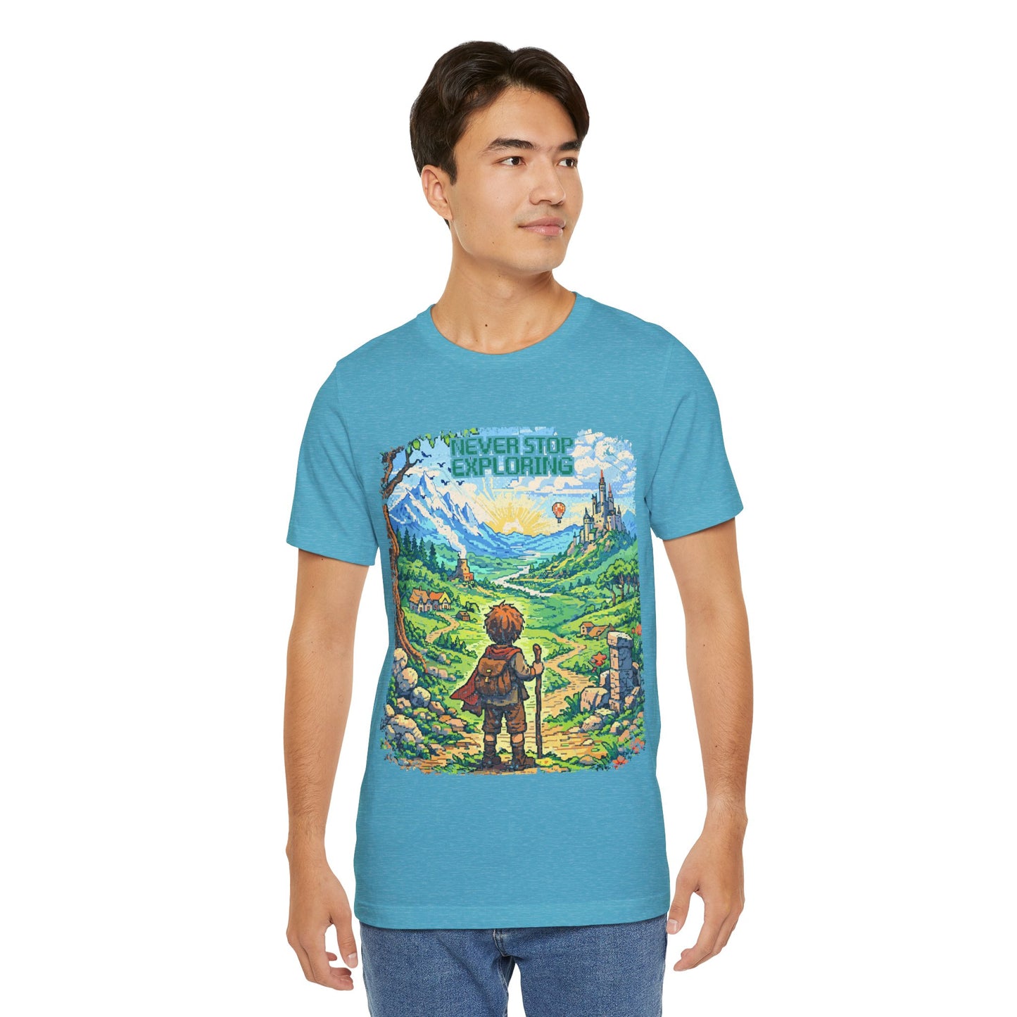 "Never Stop Exploring" Tee