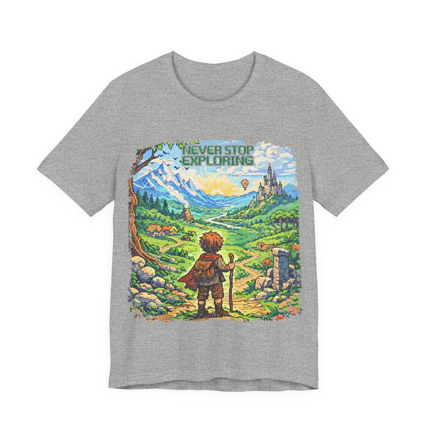 "Never Stop Exploring" Tee