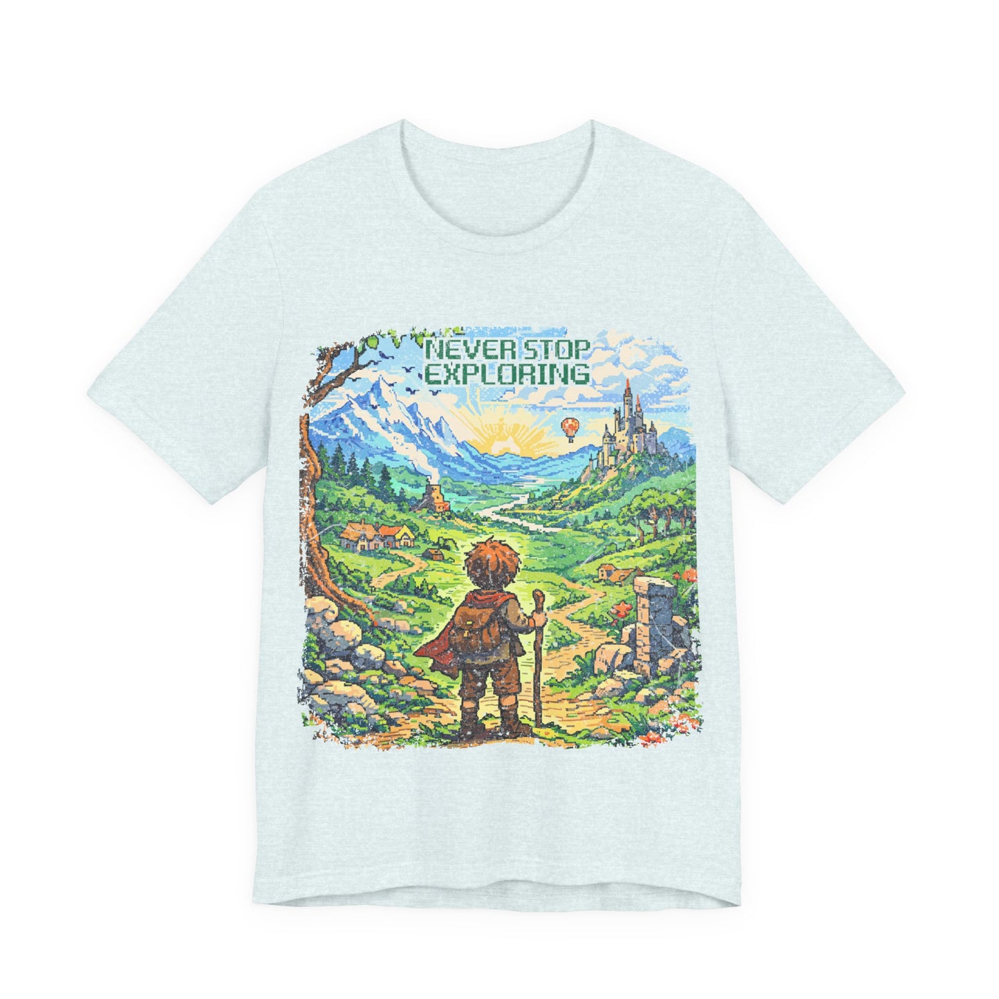 "Never Stop Exploring" Tee