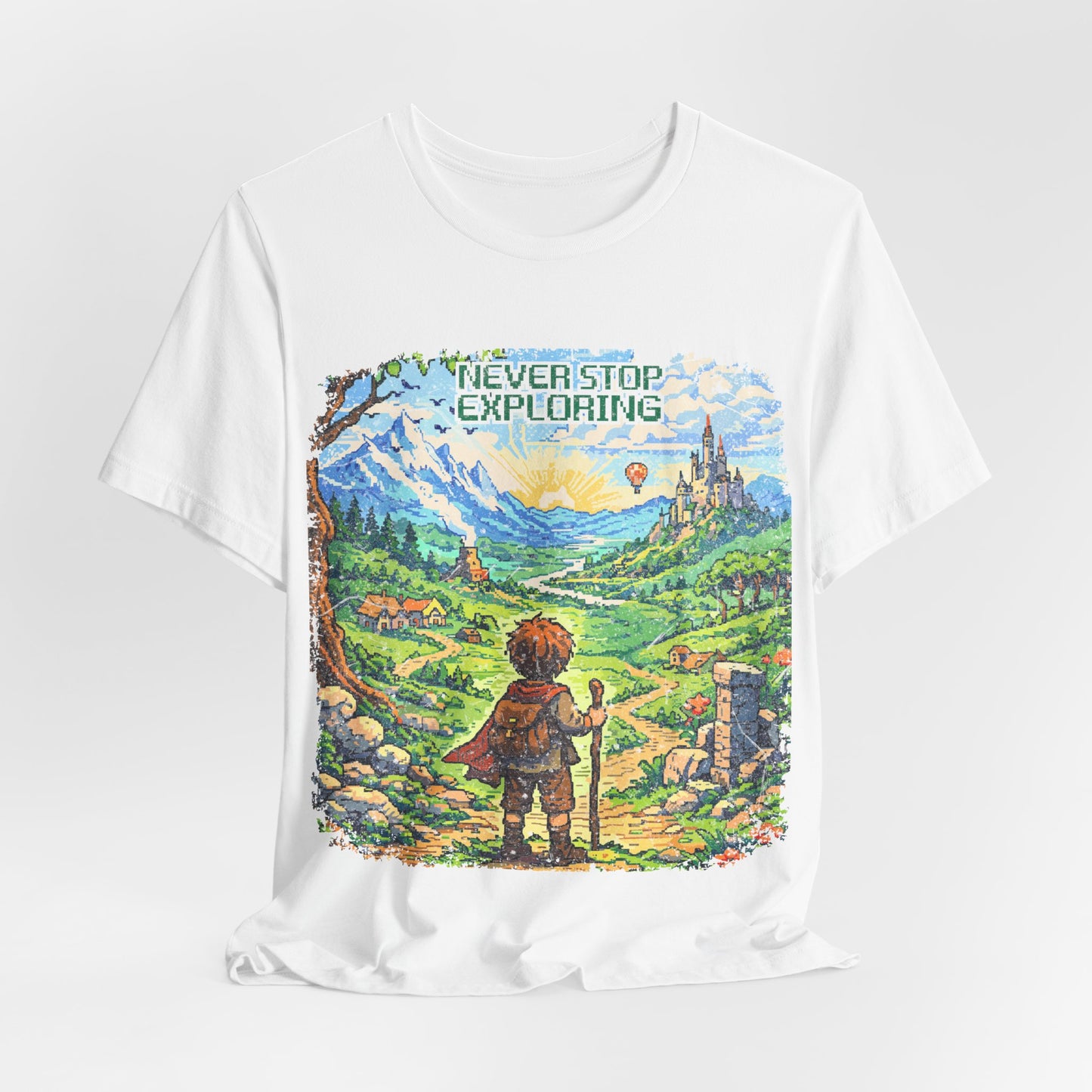 "Never Stop Exploring" Tee