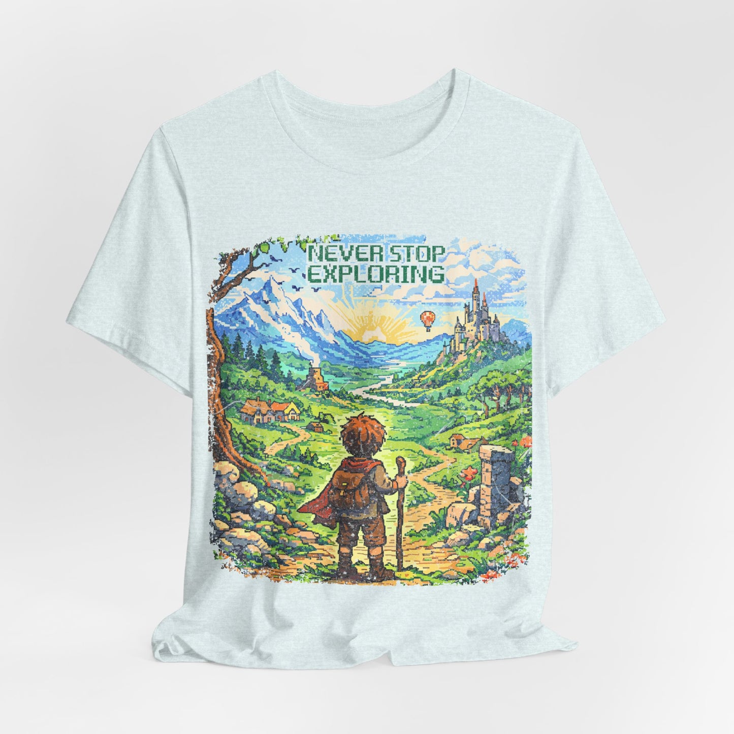 "Never Stop Exploring" Tee