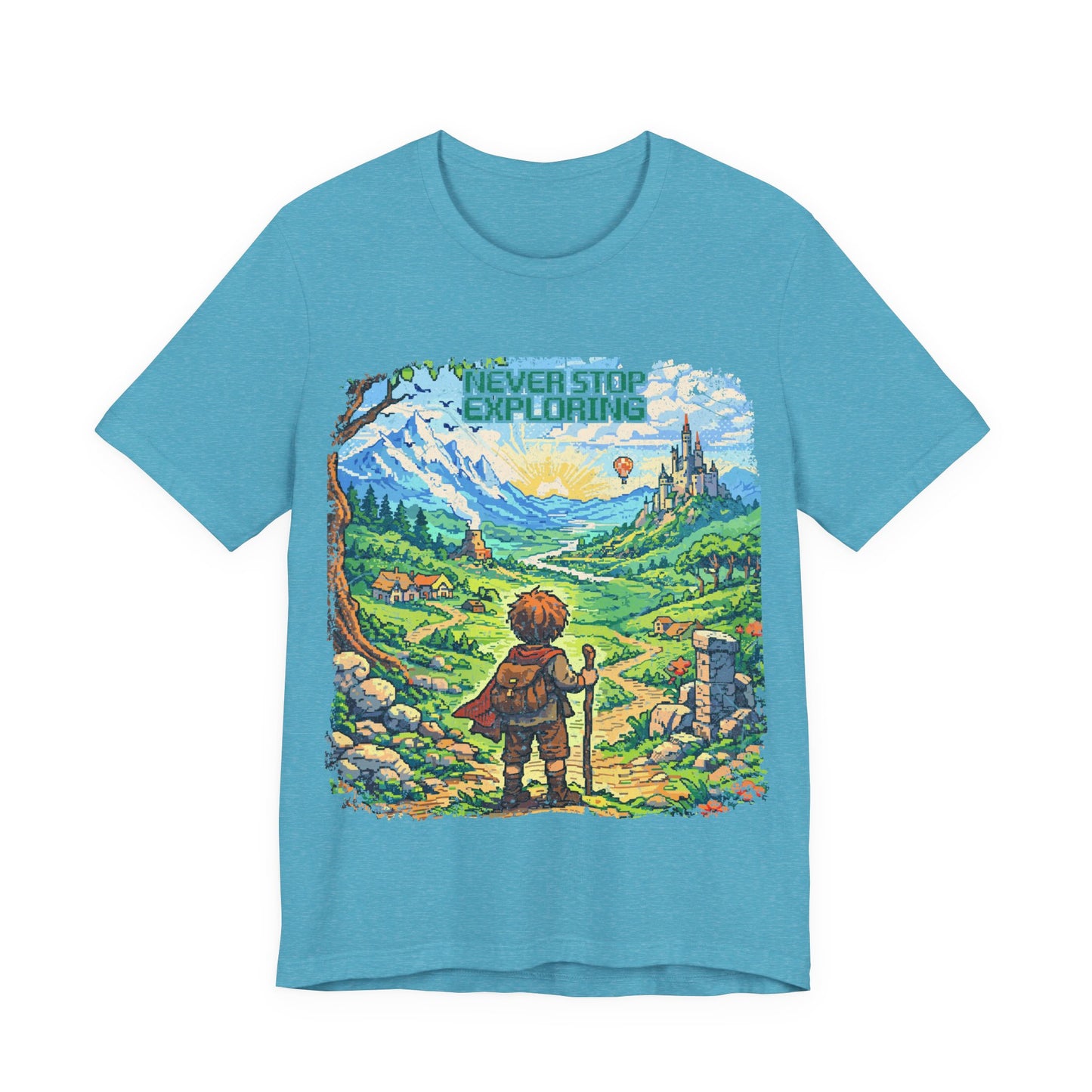 "Never Stop Exploring" Tee